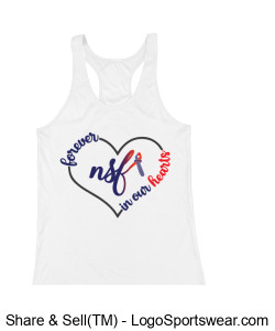 Special Edition Logo Woman's Tank - Large Heart Design Zoom
